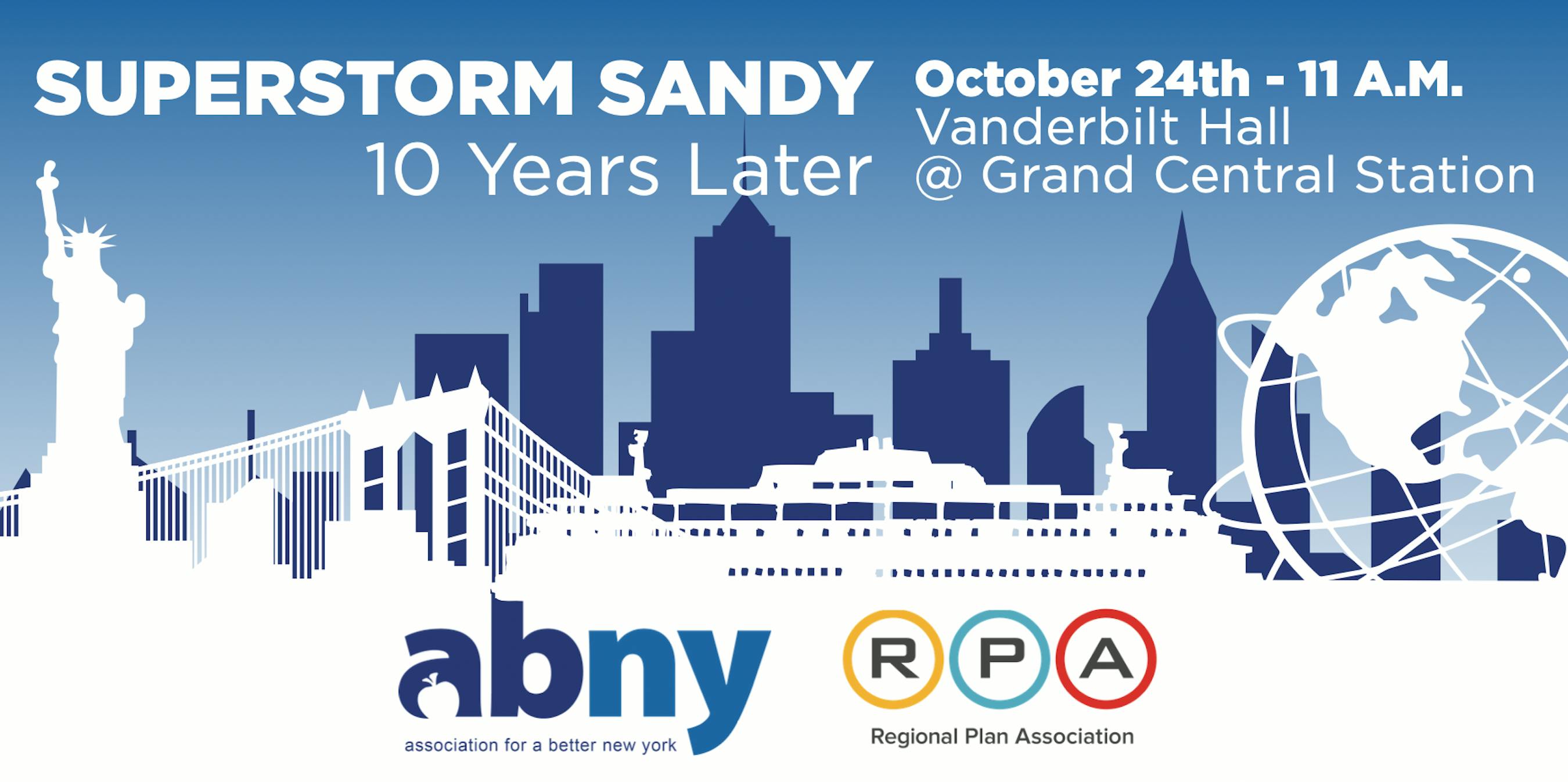 Superstorm Sandy graphic 10 year anniversary